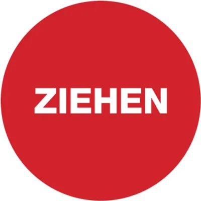 Produktbild von Dreifke® Türschild, Ziehen, rot, Ø 60 mm, Folie selbstklebend 1 Stk.