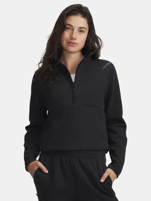 Produktbild von Under Armour Damen-Sweatshirt Unstoppable Flc HZ-BLK XS