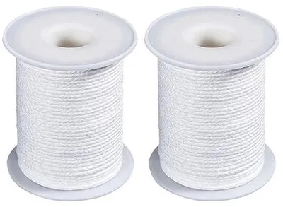 Zdjęcie produktu dla Knoty do świec bawełniane samodzielnego wykonania 61 m DIY rękodzieło