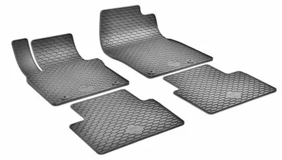Produktbild von Gumarny Zubri Fußmatten Set Gummi für MAZDA 3 Schrägheck (BM, BN) Vorne+Hinten