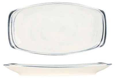 Image de Plat de service Kütahya Porselen - Frame - Porcelaine - 27 x 16 cm