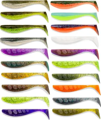 Produktbild von Fishup Wizzle Shad 3' 8cm - 8 Gummifische, Fishup Farben:Bluegill