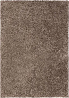 Produktbild von benuta Teppich Wohnzimmer Soho Taupe 300x400 cm Hochflorteppich Wohnzimmerteppich Rechteckig Rutschfest Flauschig Plüsch Shaggy Weich