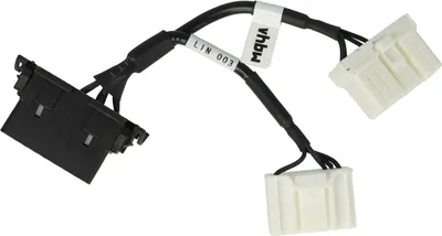 Produktbild von vhbw OBD Adapter 20Pin, 12Pin auf OBD2 16Pin kompatibel mit Tesla 2012-01/2021 Model S, Model X Elektroauto Auto, KFZ - 0,2 m