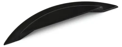 Halbmond Motorhaubenfüllstück Schwarz Kühlergrill Grill für VW Golf 4 IV 97-05 – Produktansicht