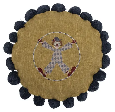 Immagine prodotto di Cuscino decorativo, 40 cm, giallo, in cotone