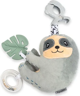 Obrázek produktu pro Edukační hrající plyšová hračka s klipem New Baby Sloth