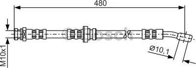 Produktbild von Bosch Bremsschlauch  1 987 481 065