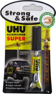 Produktbild von Uhu Alleskleber Super 7g Strong & Safe
