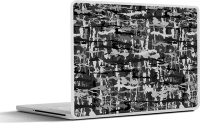 Produktbild von MuchoWow® Laptop Aufkleber Sticker Cover Camouflage - Farbe - Muster 25x18 cm - Laptop-Deko