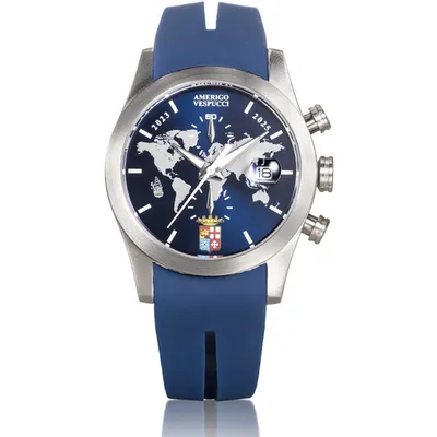 Image de Locman - 0618A02S-00AMVESB - Montre Bracelet - Hommes - Quartz - Amerigo Vespucci Island Chrono