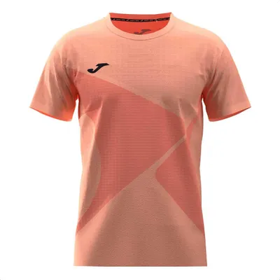 Image de T-shirt manches courtes Joma Challenge, couleur orange, taille L pour homme