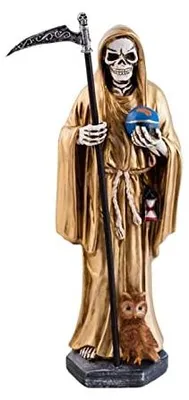 Produktbild von DRW Figur Spitzented, Goldharz, 29 cm
