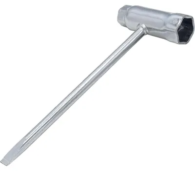 Obrázok produktu pre Kombinovaný kľúč pre motorové pily, 13 mm x 19 mm, s plochým skrutkovačom