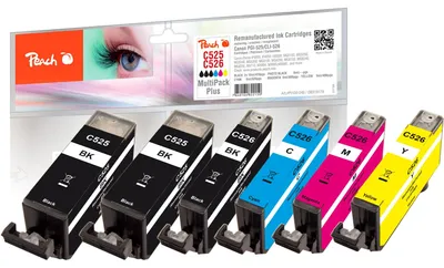 Produktbild von Tinte Spar Pack Plus PI100-249 (kompatibel zu Canon PGI-525, CLI-526 (4541B006))