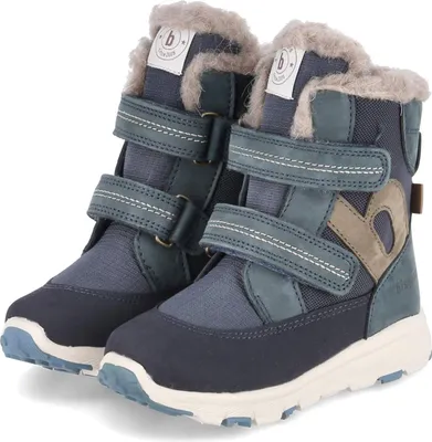Produktbild von bisgaard 5715243716360, Stiefel, Kind, Blau, Ethylen-Vinylacetat (EVA), Gummi, Nubuk, Textil, Wolle
