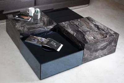 Zdjęcie produktu dla Stylowy szklany stolik kawowy w minimalistycznym stylu do salonu