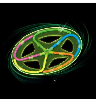 Productafbeelding van Glowstick Frisbee Neon - 1 stuk