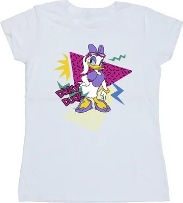 Produktbild von Disney - "Daisy Duck Cool" T-Shirt für Damen BI33086 (XXL) (Weiß)