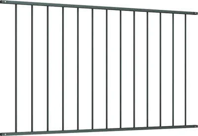 A product shot of a fence element against a white background.
