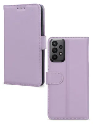 Produktbild von Mobilize Premium Gelly Wallet Handyhülle für Samsung Galaxy A23 Hülle Klapphülle Geldbörse - Lila