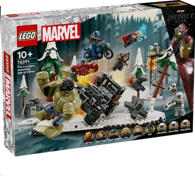 Obrázok produktu pre LEGO The Avengers Assemble: Age of Ultron, Stavebnica, 10 rok / roky, Plast, 613 kusov, 986 g