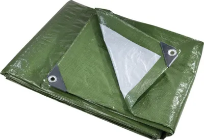 Zdjęcie produktu dla Plandeka materiałowa 6 x 8 m 140g/m² zielona