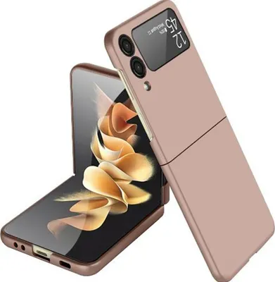 Produktbild von Mobigear Colors Samsung Galaxy Z Flip 4 Hülle Hardcase Backcover - Gold