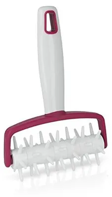 Imagen del producto de Rodillo para masa Metaltex, 18 x 12 cm, color blanco