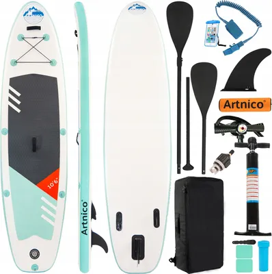 Obrázek produktu pro 320 cm, velká sada paddleboardu: pumpa, pádlo, stabilní a univerzální