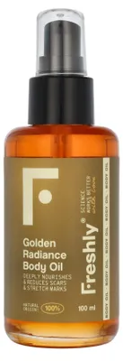 Image de Freshly Cosmetics Huile pour le corps Éclat d'or