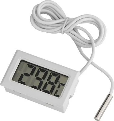 Image de KAXL Thermomètre digital avec sonde, blanc XLINE AG195B
