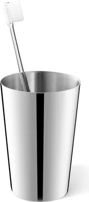 Produktbild von ZACK Edelstahl Becher LYOS Zahnputzbecher Zahnbürstenhalter 300 ml 40341