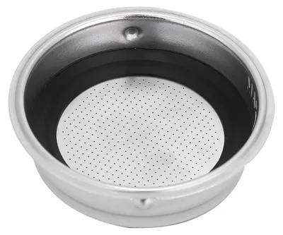 Kaffeefilterkorb aus Edelstahl, Einzelbecher, 51 mm