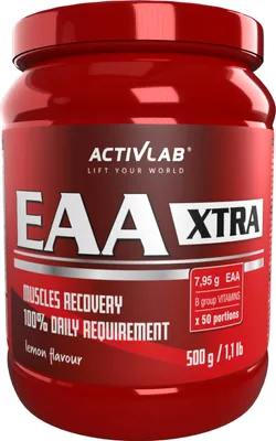 Produktbild von Activlab EAA XTRA 500g Aminosäuren - Zitrone