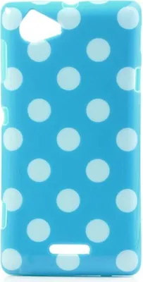 Immagine prodotto di Custodia protettiva per smartphone Sony Xperia L S36h, colore azzurro chiaro
