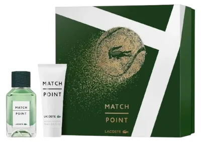 Produktbild von Lacoste Match Point Geschenkset 50ml EDT + 75ml Duschgel