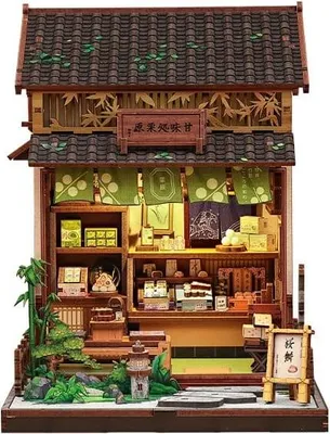 Produktbild von Miniature House Model Kit Kanmi-dokoro Kurihara 19 x 15 cm