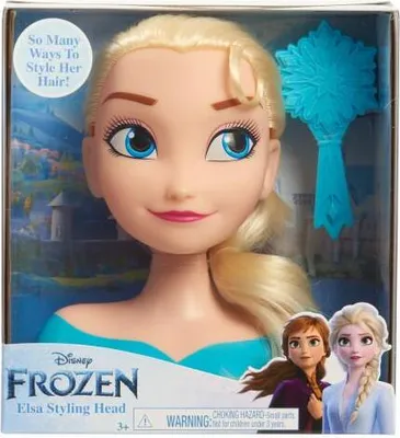 Produktbild von Disney Princess Elsa Mini Styling Head - Frisierköpfe