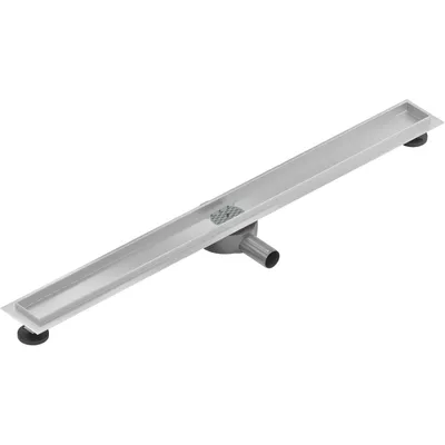 Obrázok produktu pre Mexen Flat 360 teleso odtokového sprchového žľabu s otočným sifónom 100 cm, chrómová - 1040100