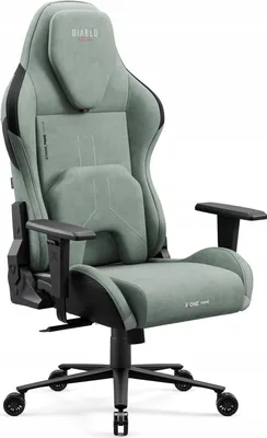 Image de DIABLO Gaming-Sessel aus Stoff X.One PRIME Normal Size Ghotic Green