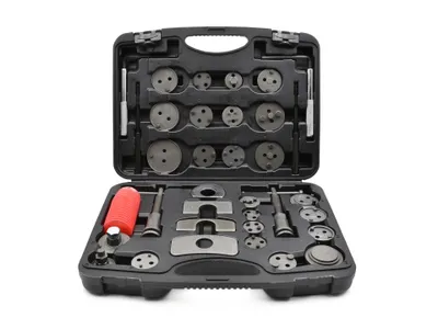 Produktbild von GEKO | Bremskolbenrücksteller Auto, 35TLG, Rückstellwerkzeug, Bremskolben Set, KFZ Werkzeug, Bremskolbenrücksteller Set