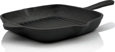 Produktbild von BBQ-Toro Gusseisen Grillpfanne 26 x 26 cm | Gusseisen Bratpfanne