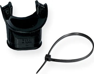 Mares Mundstück Set schmal/schwarz