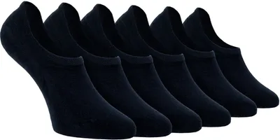 Produktbild von NoblesBox Kurzsocken, No-Show Socken, Bambussocken, Freizeitsocken, (Box, 6-Paar) 35-38 Schwarz