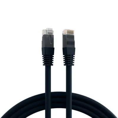 Produktbild von EFB RJ45 Patchkabel U/UTP, Cat.5e, PVC, CCA, 5m, schwarz