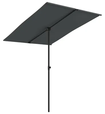 Obrázok produktu pre vidaXL Slnečník s hliníkovým stožiarom 2x1,5 m antracitový