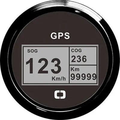 Image de Compteur de vitesse CompteurGPS noir/noir , 1 pièce