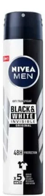 Obrázek produktu pro Nivea Deospray Men XXL – Invisible Black & White Original Antiperspirant 200 ml