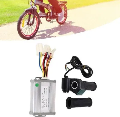 Zdjęcie produktu dla - zestaw kontrolera silnika szczotkowego 36V 1000W do rowerów elektrycznych - zmodyfikowany zestaw kontrolera do rowerów elektrycznych o stabilnej wydajności